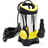 Bomba sumergible para aguas residuales 7500l-h- 400W- altura 5m- transporta partículas hasta Ø35mm